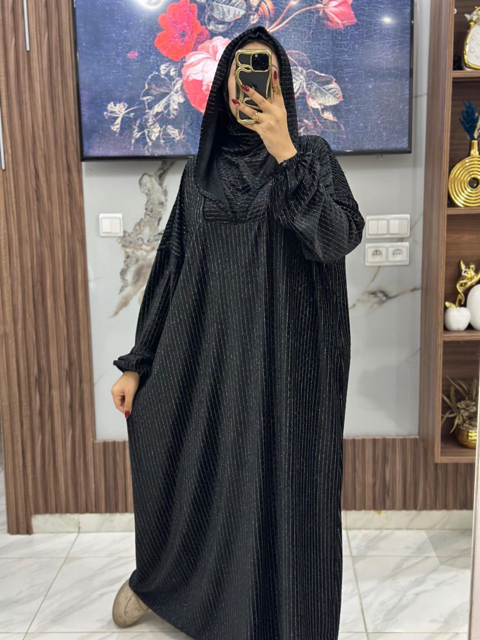 Simple Abaya Velour