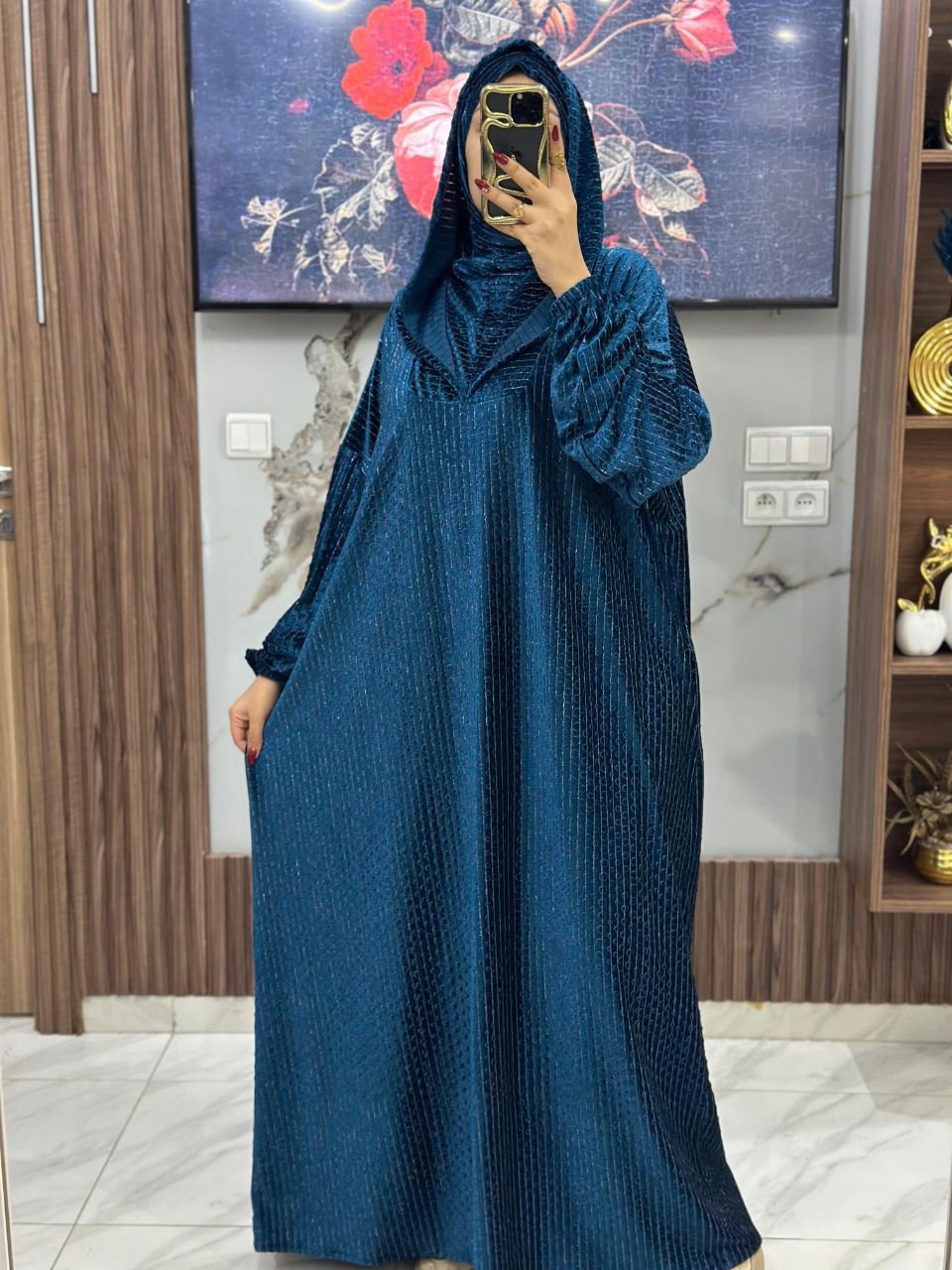 Simple Abaya Velour